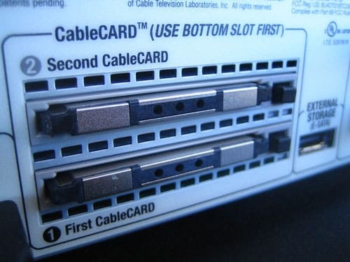 CableCard slots