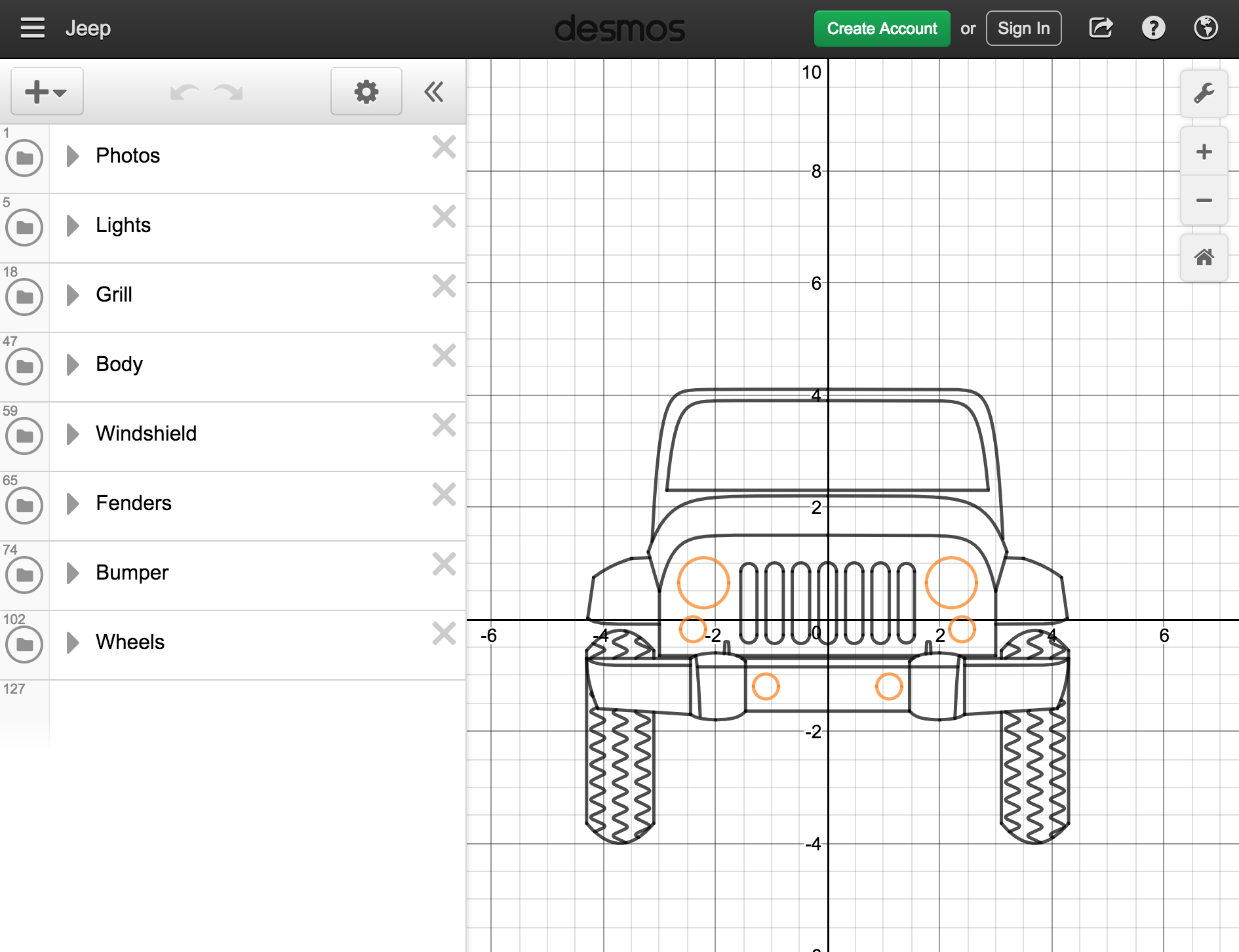 Graphing Calculator Desmos