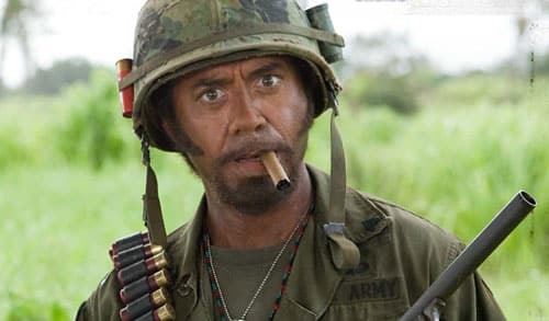 Tropic Thunder Robert Downey Jr.