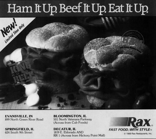 Rax Roast Beef ad