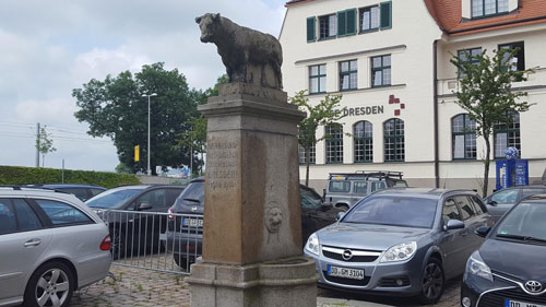 cattle obelisk Dresden