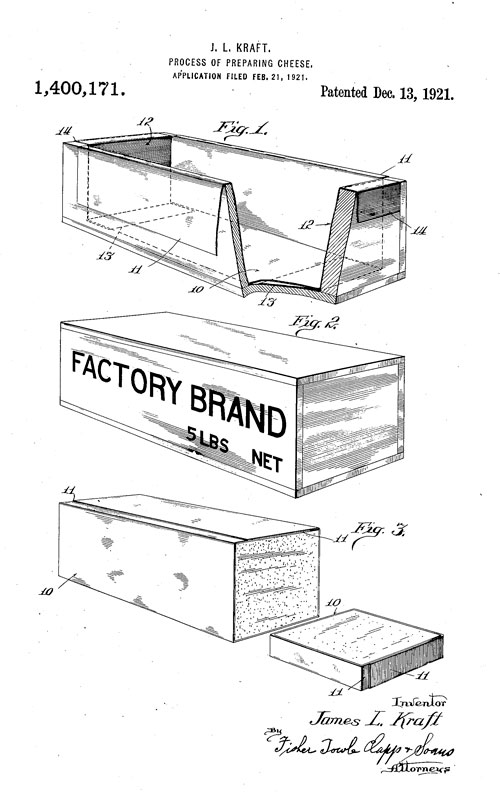 Cheese patent