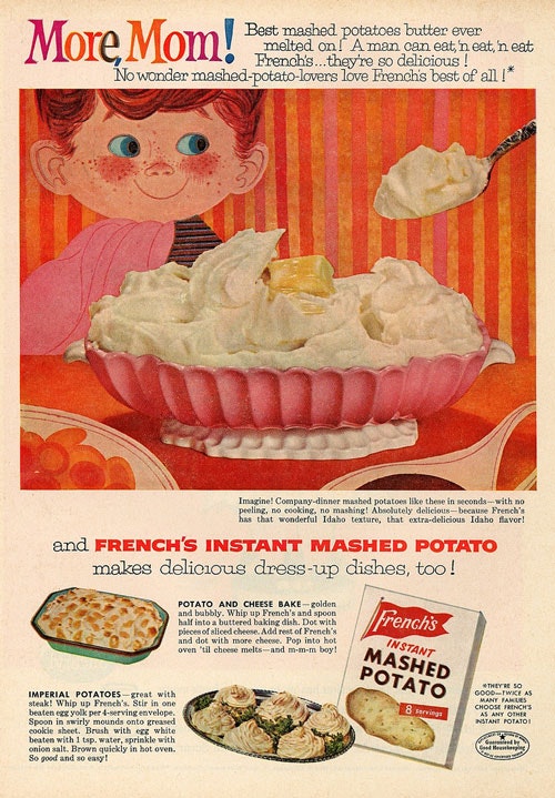 French’s Instant Mashed Potato ad