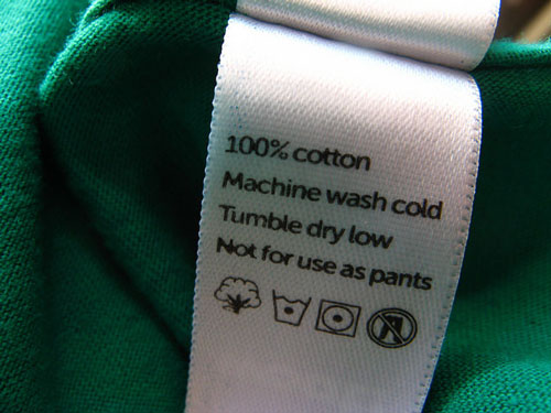 Why Clothing Labels Tell Very Little about the Fabric - Apparel