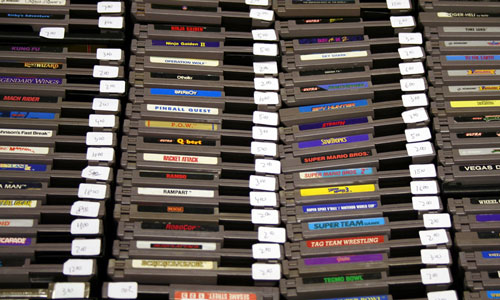 Nintendo cartridges