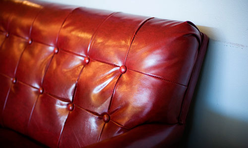 Pleather couch