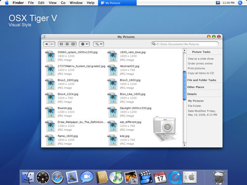 mac os x tiger intel iso