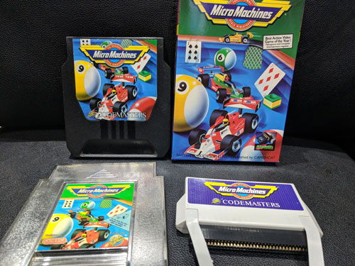 micro machines video game nes