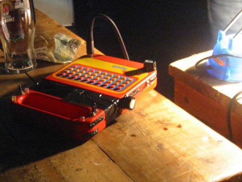 Circuit-bent Speak & Spell