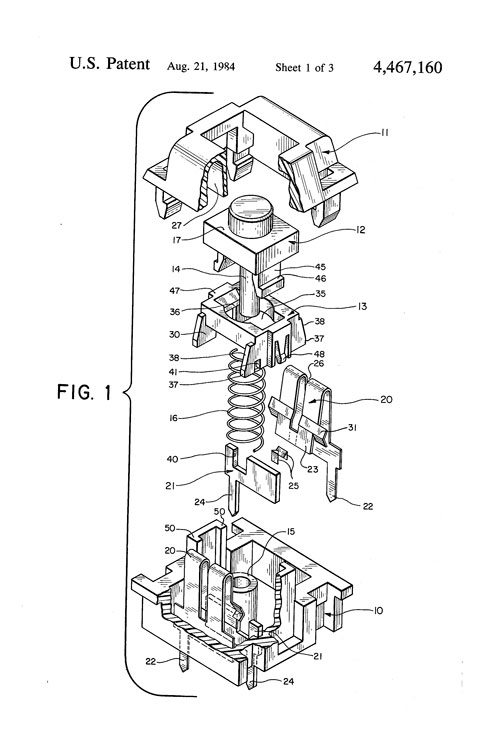 Cherry MX patent