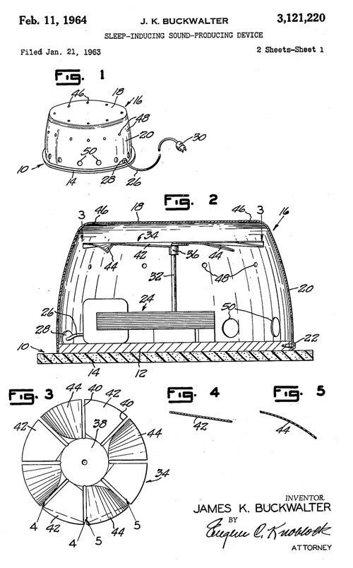 Background Noise: White Noise Patent
