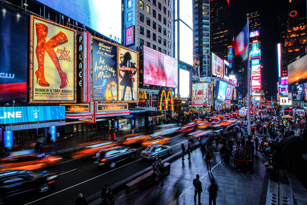  Vallas publicitarias Times Square