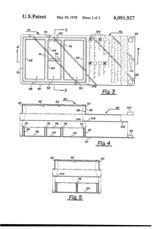 Clamshell pack patent