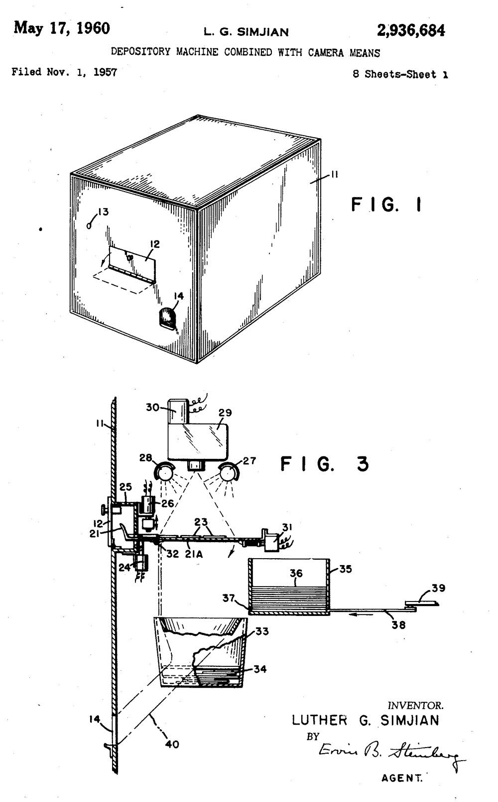 Depository Machine Camera