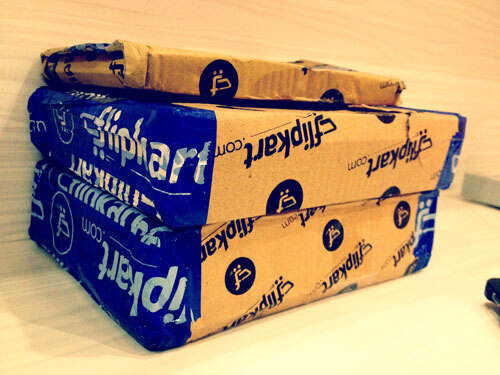 Flipkart boxes