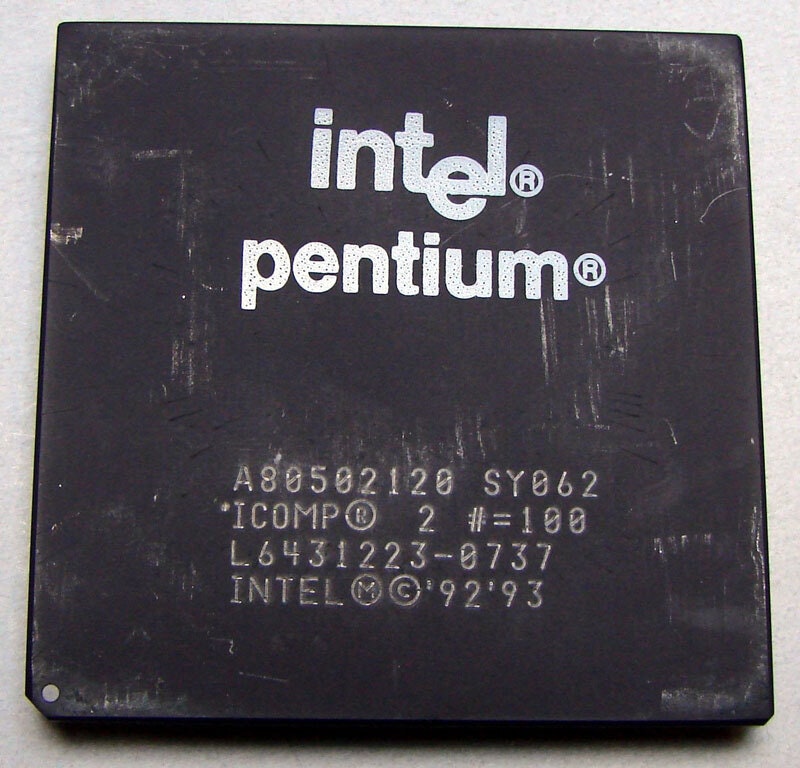 Intel Pentium Chip