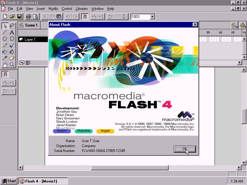 Компонент macromedia flash не установлен