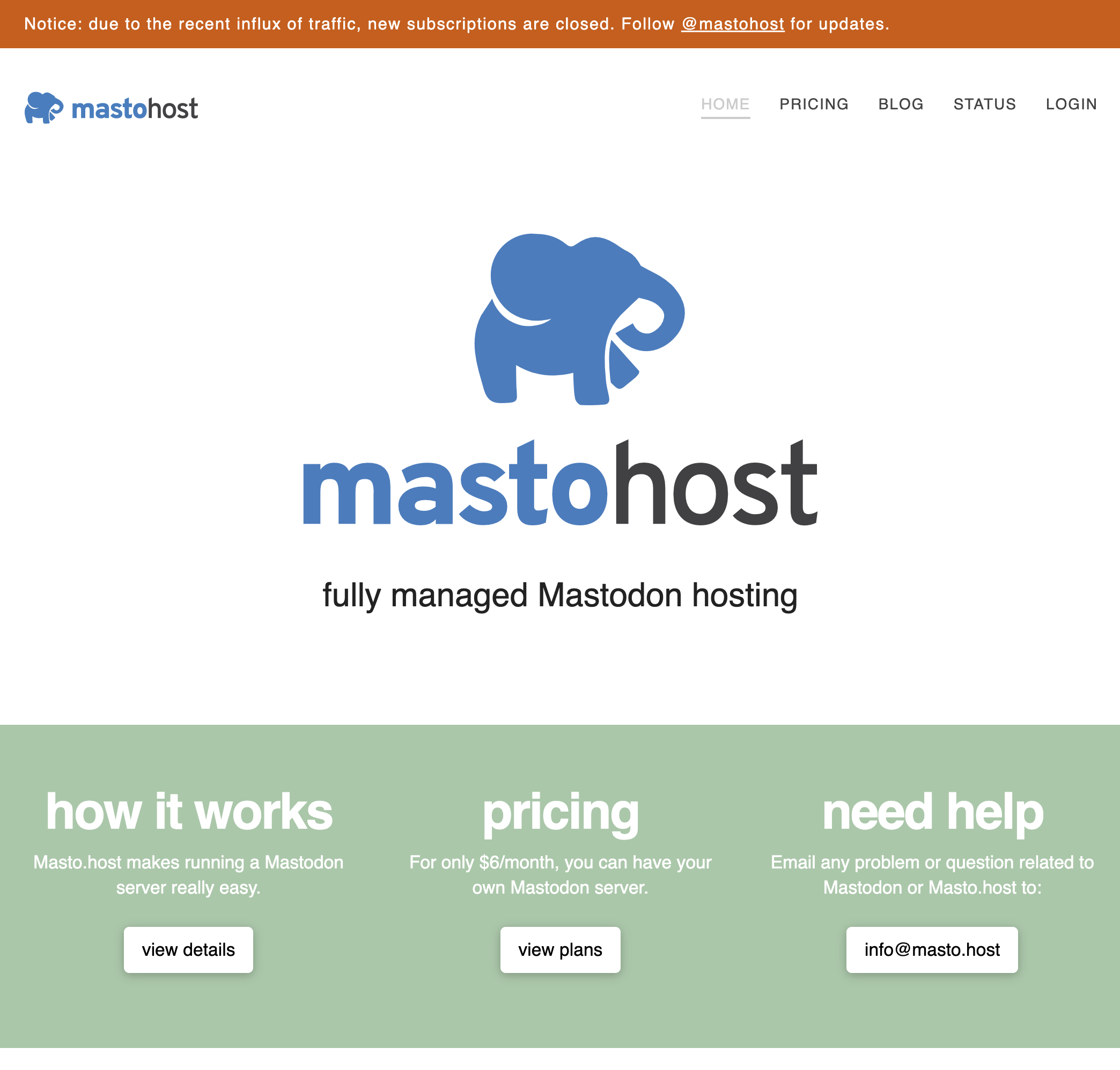 Masto Host Screenshot