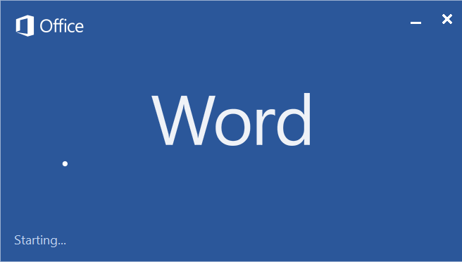 Microsot Word 2013
