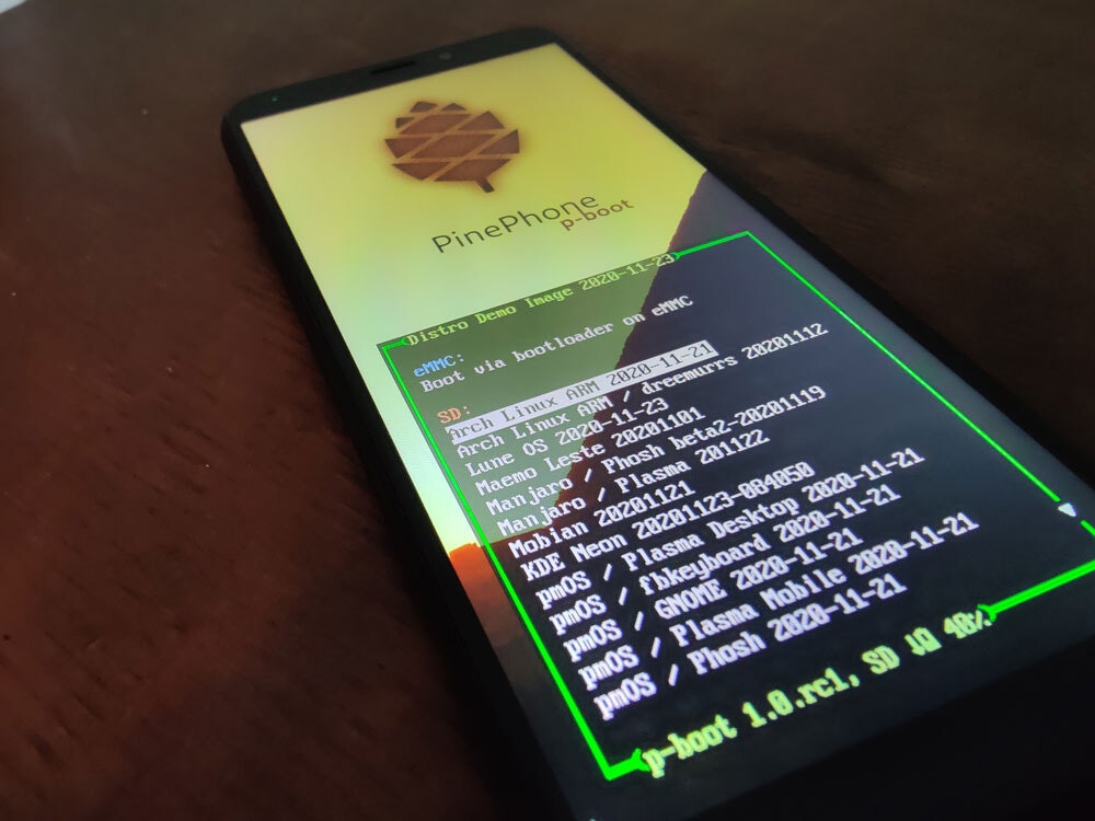 Pine Phone pboot