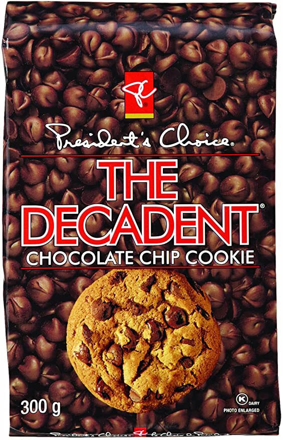 Presidents Choice Chocolate Chip Cookie