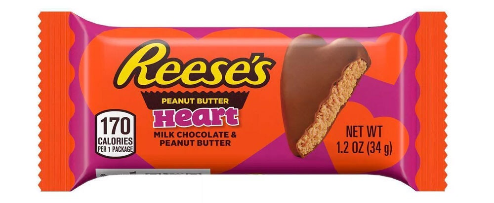 Reeses Peanut Butter Heart