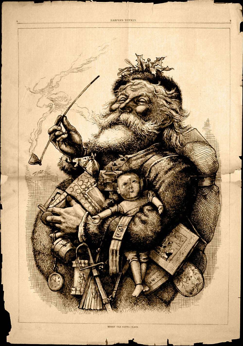 Thomas Nast Santa