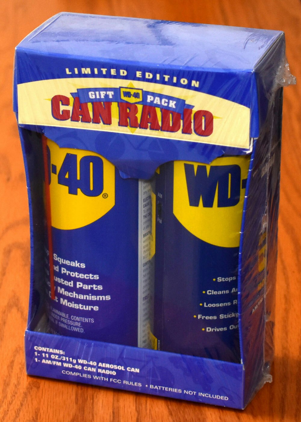 WD 40 Can Radio