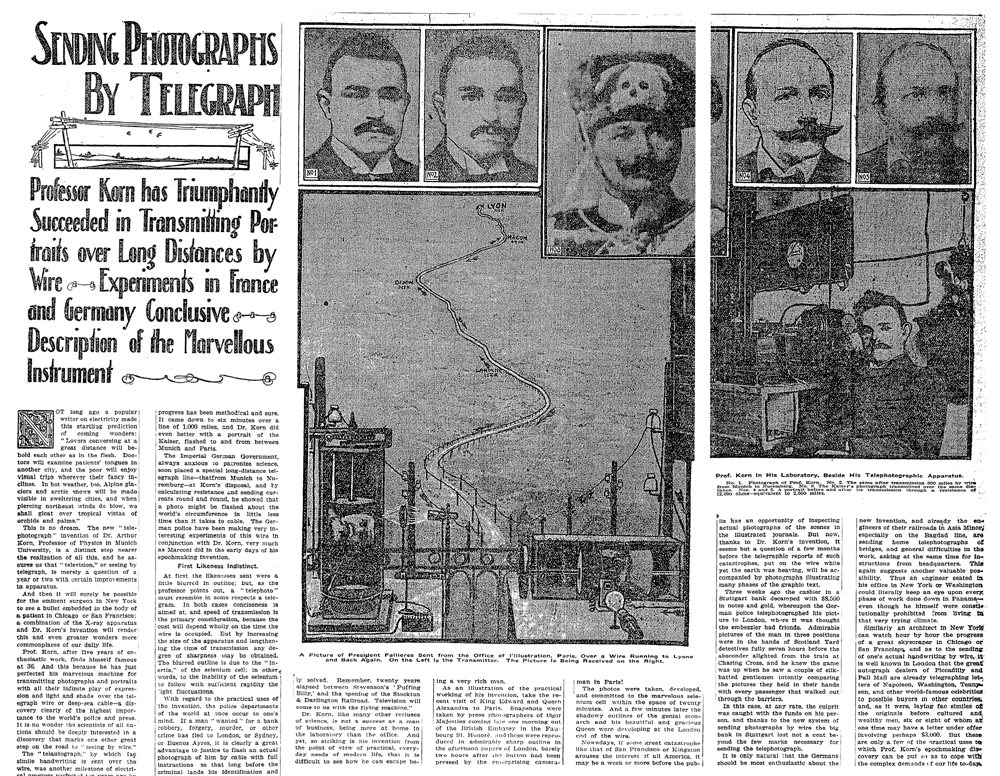 Phototelegraphy History How Newspapers Spread Photos Far and Wide